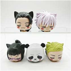 Jujutsu Kaisen anime figure 6cm 5pcs a set in bags