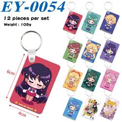 Sailor Moon Crystal anime keychain 12 pcs a set