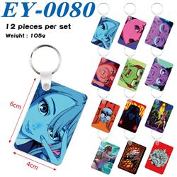 dandadan anime keychain 12 pcs a set