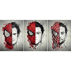 spider man anime 3D stereoscopic poster raster gradient painting (core 29.5*39.5m)