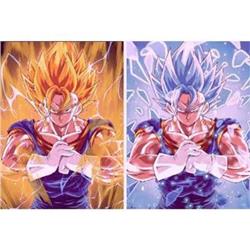 Dragon ball anime 3D stereoscopic poster raster gradient painting (core 29.5*39.5m)