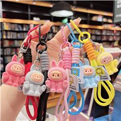 Labubu anime keychain