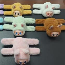 Labubu anime plush toy with lights and music 1 pcs (Random item）