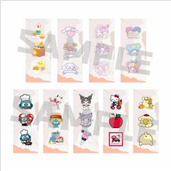 Kuromi anime acrylic pin
