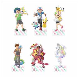 Pokemon anime standing plate