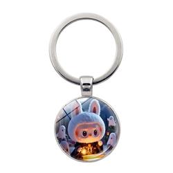 Labubu anime keychain