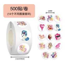 My little pony anime stickers