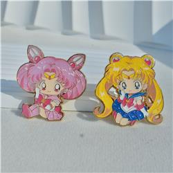 Sailor Moon Crystal anime pin 4 pcs a set
