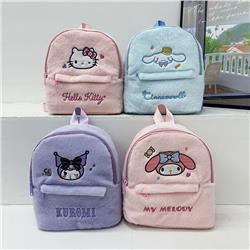 Kuromi anime plush backpack 26*21*9cm