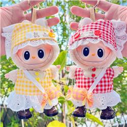 Labubu anime 17cm doll change clothes