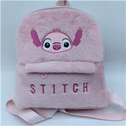 stitch anime plush backpack 26*21*9cm