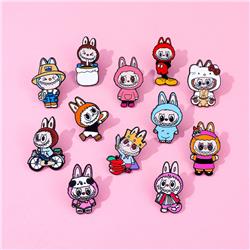 Labubu anime pin