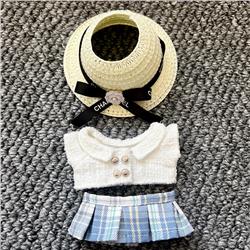 Labubu anime 17cm doll change clothes