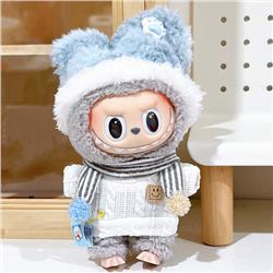 Labubu anime 17cm doll change clothes(excluding dolls)