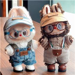 Labubu anime 17cm doll change clothes(excluding dolls)