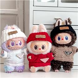 Labubu anime 17cm doll change clothes(excluding dolls)