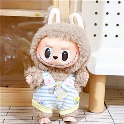 Labubu anime 17cm doll change clothes(excluding dolls)