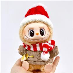 Labubu anime 17cm doll change clothes(excluding dolls)