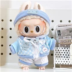 Labubu anime 17cm doll change clothes(excluding dolls)