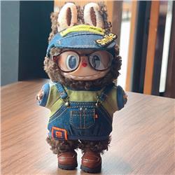 Labubu anime 17cm doll change clothes(excluding dolls)