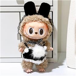 Labubu anime 17cm doll change clothes(excluding dolls)