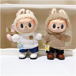 Labubu anime 17cm doll change clothes(excluding dolls)