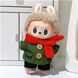 Labubu anime 17cm doll change clothes(excluding dolls)