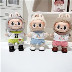 Labubu anime 17cm doll change clothes(excluding dolls)