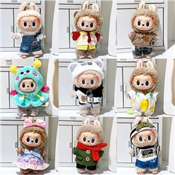 Labubu anime 17cm doll change clothes(excluding dolls)