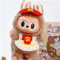 Labubu anime 17cm doll change clothes (excluding dolls)
