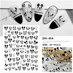 Disney anime 3D nail sticker