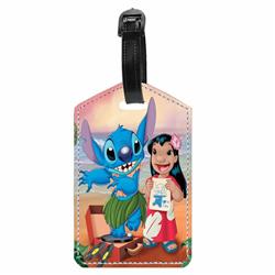 stitch anime baggage tag
