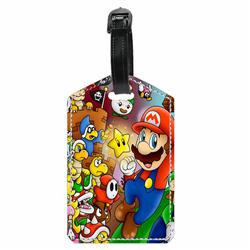 Super Mario anime baggage tag