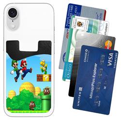 Super Mario anime mobile phone back cover card holder 9.7*6.6*1.0cm