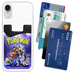 Pokemon anime mobile phone back cover card holder 9.7*6.6*1.0cm