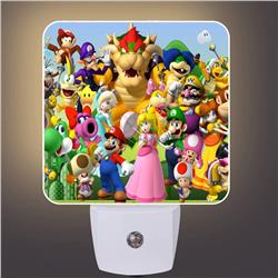 Super Mario anime acrylic light controlled night light 8.0cm*11.8cm*3.0cm