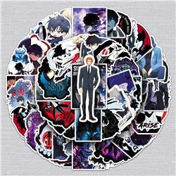 Solo Leveling anime waterproof stickers 50pcs a set