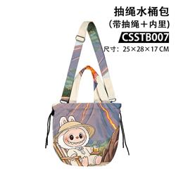 Labubu anime shoulder bag 25*28*17cm