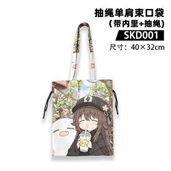 Genshin Impact anime shopping bag 40*32cm