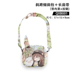 Genshin Impact anime shoulder bag 17*15*9cm
