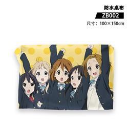 K-ON! anime waterproof tablecloth