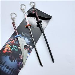 Demon slayer kimets anime keychain 3pcs a set