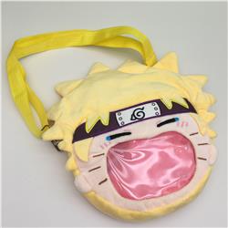 Naruto anime Plush bag 28*23cm