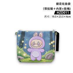 Labubu anime cosmetic bag