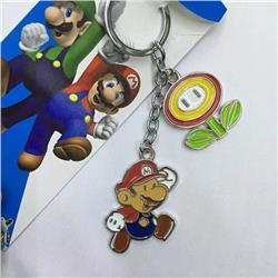 Super Mario anime keychain
