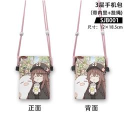 Genshin Impact anime mobile bag 12*18.5cm