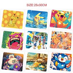 Pokemon anime Mouse pad 25*30cm