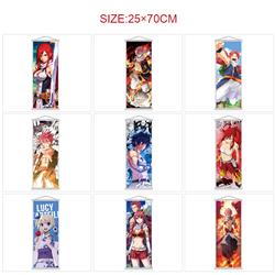 Fairy Tail anime wallscroll 25*70cm price for 5 pcs