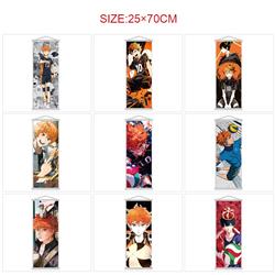 Haikyuu anime wallscroll 25*70cm price for 5 pcs