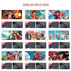 One Piece anime Mouse pad 90*40cm
